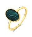 Malachite Silver Rings NSR-2336